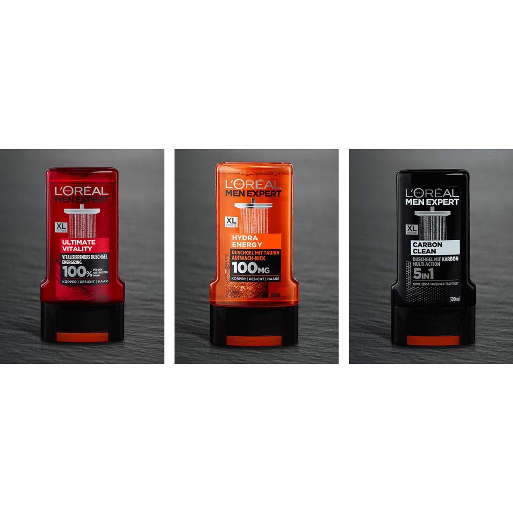 [ TẮM GỘI TOÀN THÂN] SỮA TẮM GỘI LOREAL MEN EXPERT 300ML, HÀNG NỘI ĐỊA ĐỨC