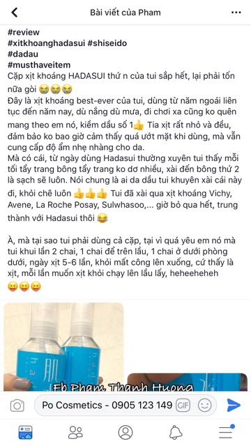 💦XỊT KHOÁNG HADASUI SHISEIDO 240ml 💦 | BigBuy360 - bigbuy360.vn