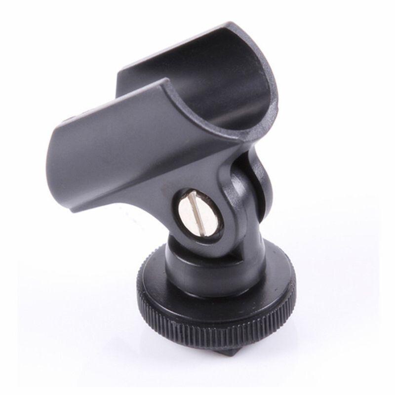 1 Giá Đỡ Micro 19mm Bằng Nhựa Kèm Ngàm Kẹp Cho Máy Ảnh DSLR