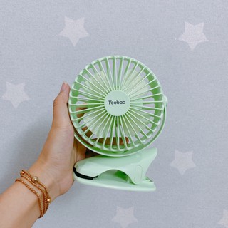 QUẠT KẸP XE ĐẨY YOOBAO