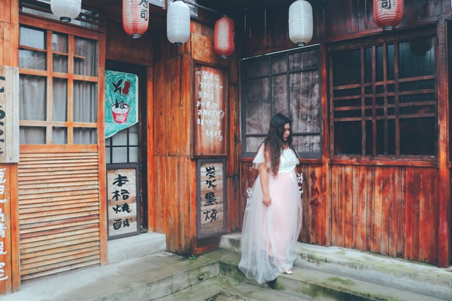 Đầm phối 2 màu big size