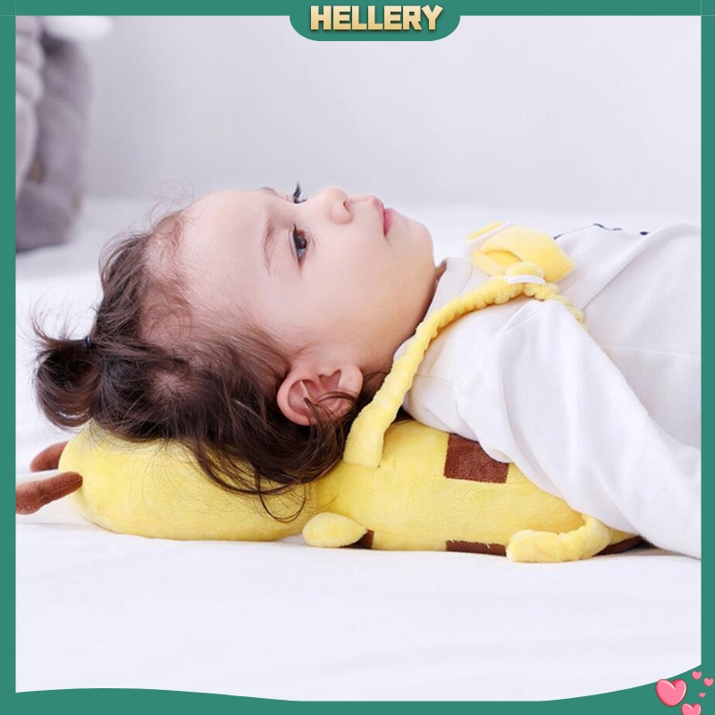 Gối Bảo Vệ Đầu Và Lưng Màu Vàng Dành Cho Bé Sơ Sinh