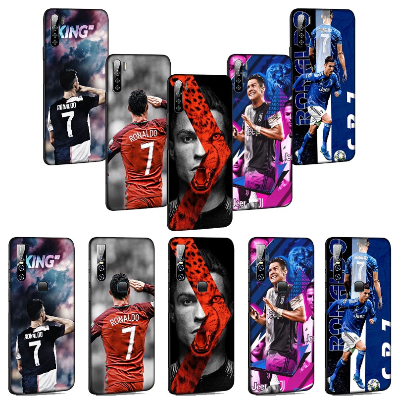 Ốp Điện Thoại Silicon Mềm Hình Cristiano Ronaldo Cho Realme 2 A5 3 5 6 6i 7 7i Pro Realme6i FL34 CR7