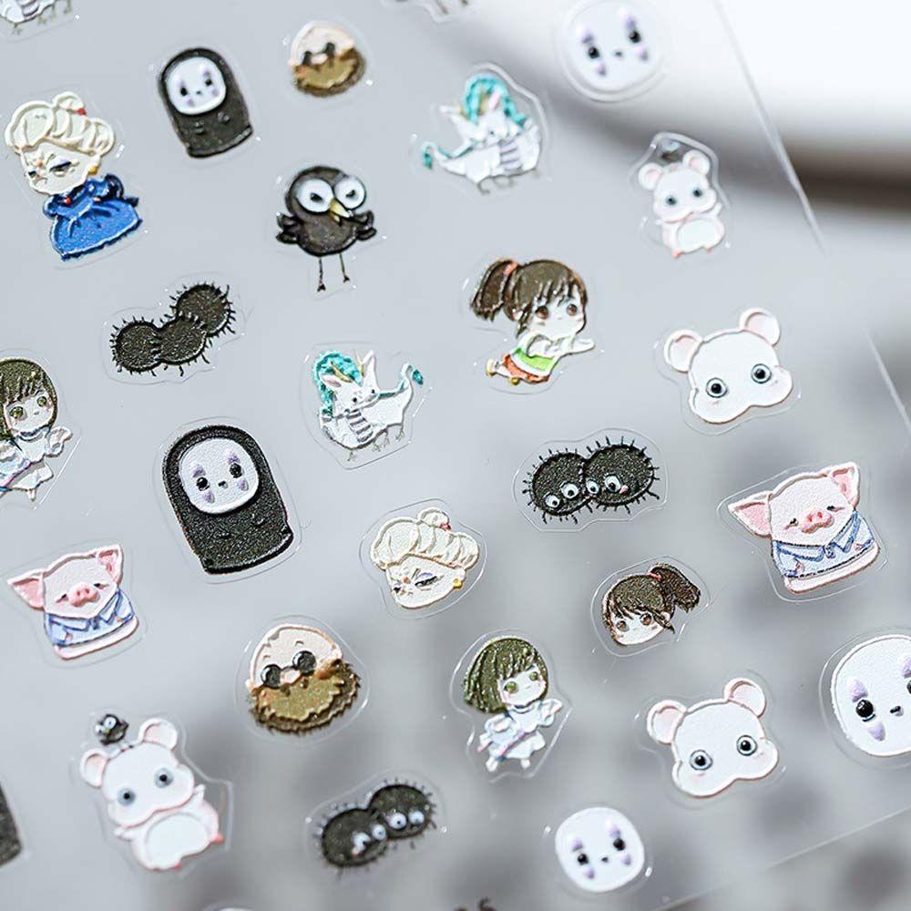 Miếng Dán Trang Trí Móng Tay Nghệ Thuật 5D DIY Xinh Xắn