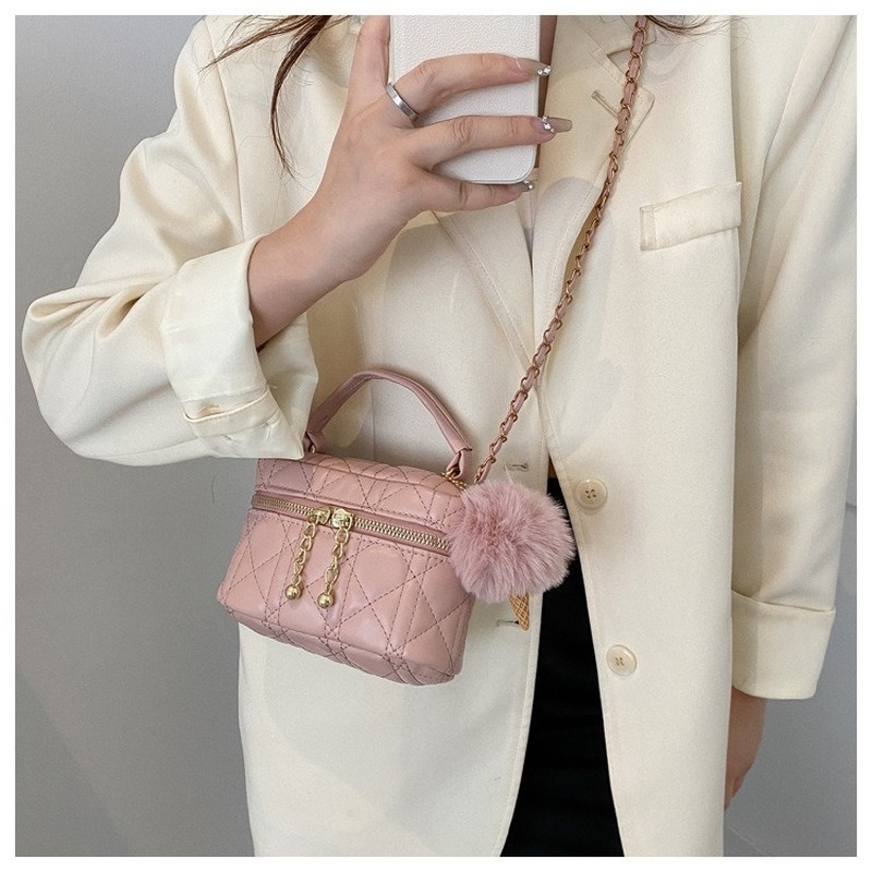 Túi Đeo Chéo Da PU Họa Tiết Hình Thoi Đơn Giản Thời Trang 2022 Gylb1577