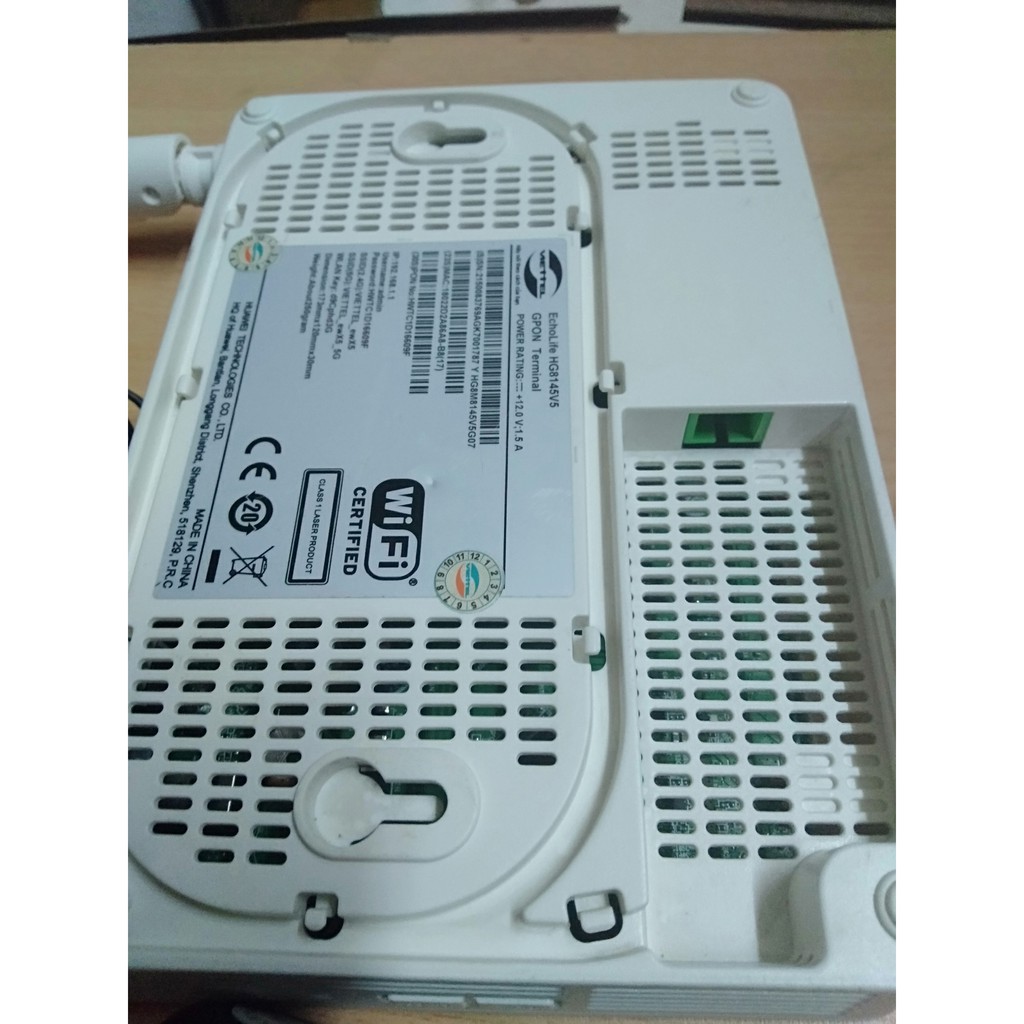 Modem Quang Gpon HG8145V5 --VIET.TEL--- 2 Băng Tần: 2.4G Và 5G, (HG8145V5-20).(Cũ)