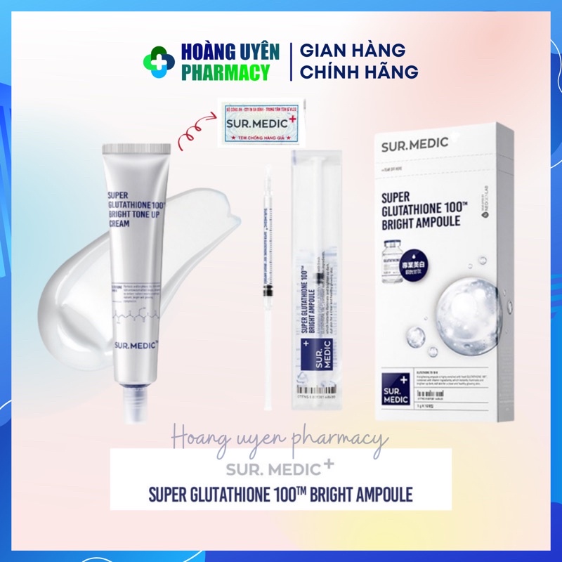 Kem dưỡng trắng Sur medic Super Glutathione 40ml (Sur.medic+/ Surmedic)