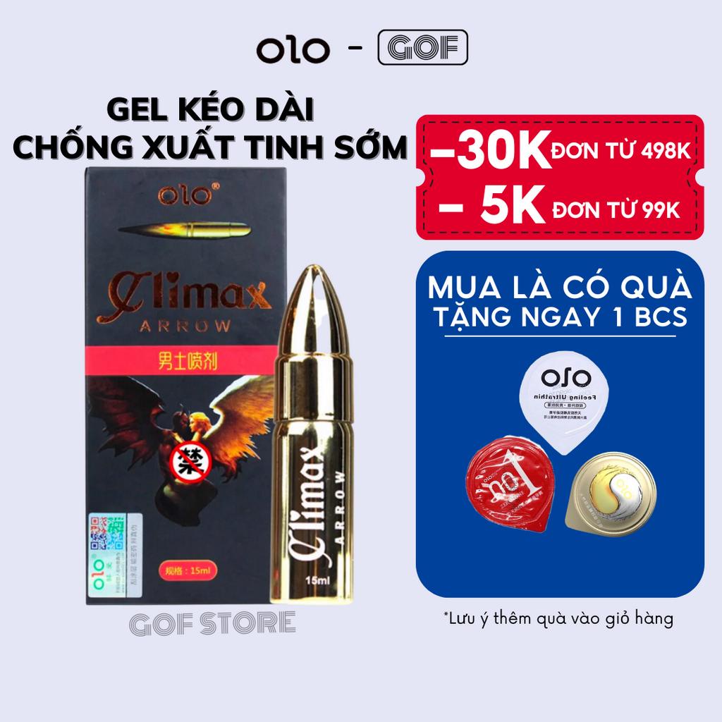 Gel bôi trơn kéo dài thời gian quan hệ Olo chống xuất tinh sớm 15ml – GoF