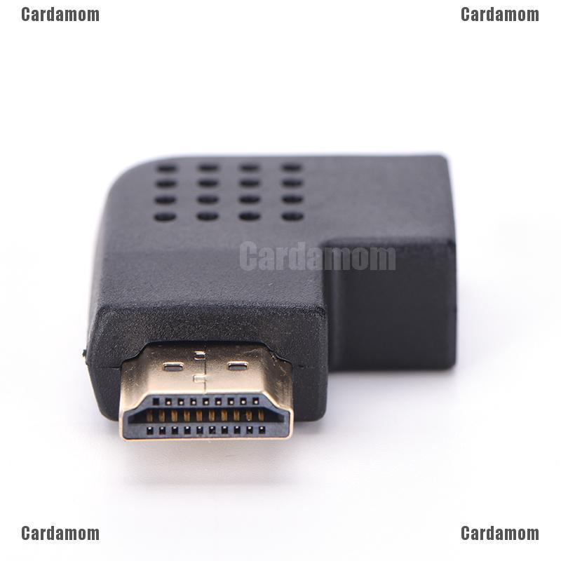 Giác cắm HDMI 1080P cong trái 90 độ chuyển đổi đầu đực thành cái