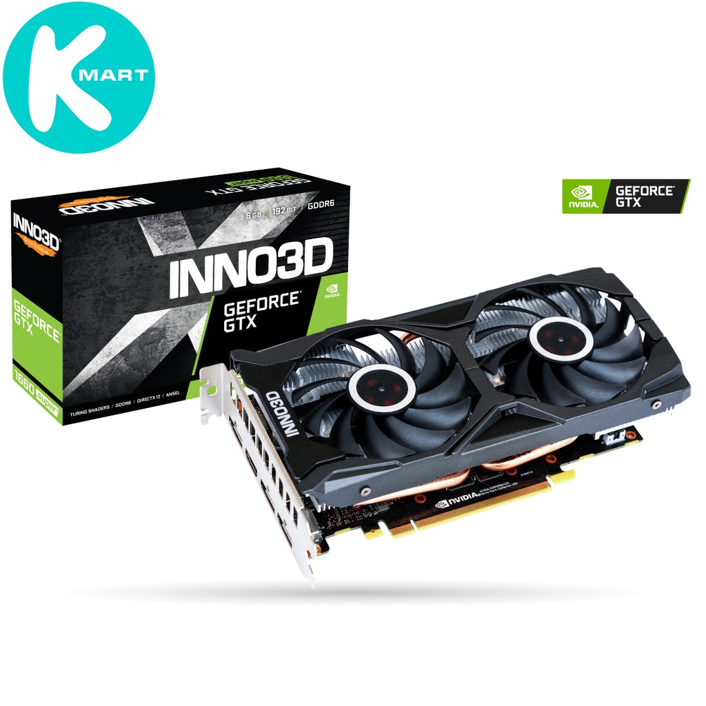 Card đồ họa VGA INNO3D GEFORCE GTX 1660 SUPER TWIN X2 (N166S2-06D6-1712VA15L) - Hàng Chính Hãng