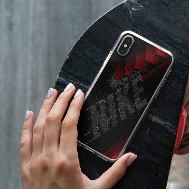 Ốp Iphone Sneaker đẹp xịn nhất NCASE Chống sốc, silicon, dẻo, ôm máy cho các loại IPhone NIKPOD00044