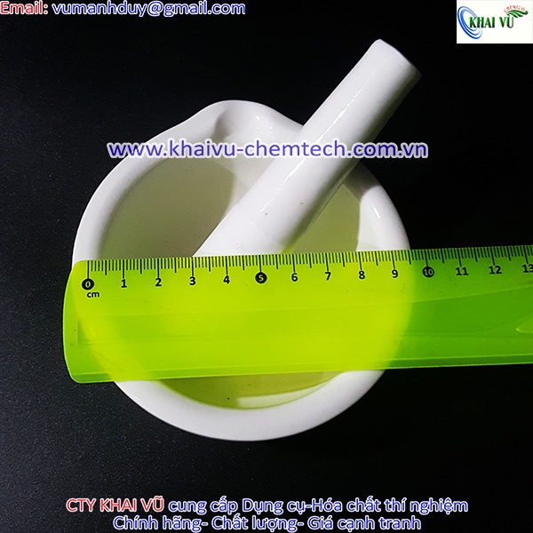 Cối chày sứ phi 80, 100, 130mm