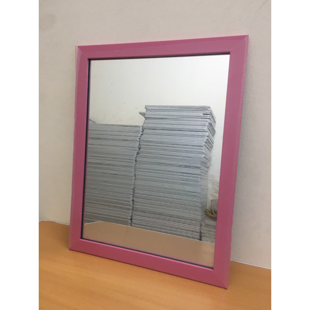 Gương soi decor treo tường, để bàn khổ A3
