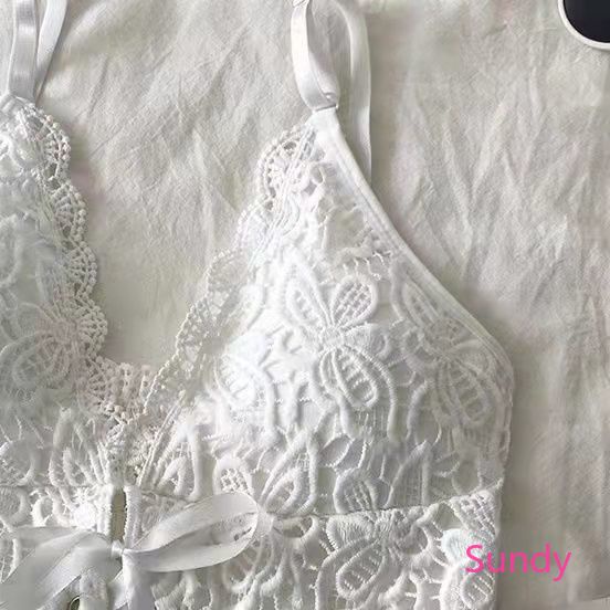 Áo Lót Hai Dây Phối Ren Quyến Rũ Thời Trang Mùa Hè Cho Nữ