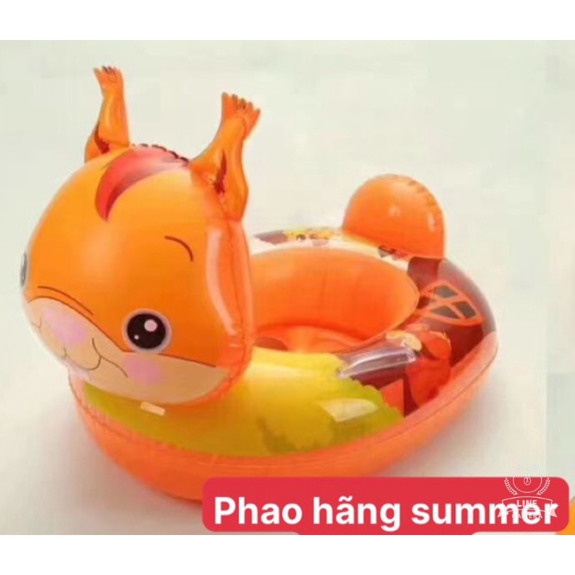 Phao Bơi Xỏ Chân Hình Thú Chính Hãng Summer.