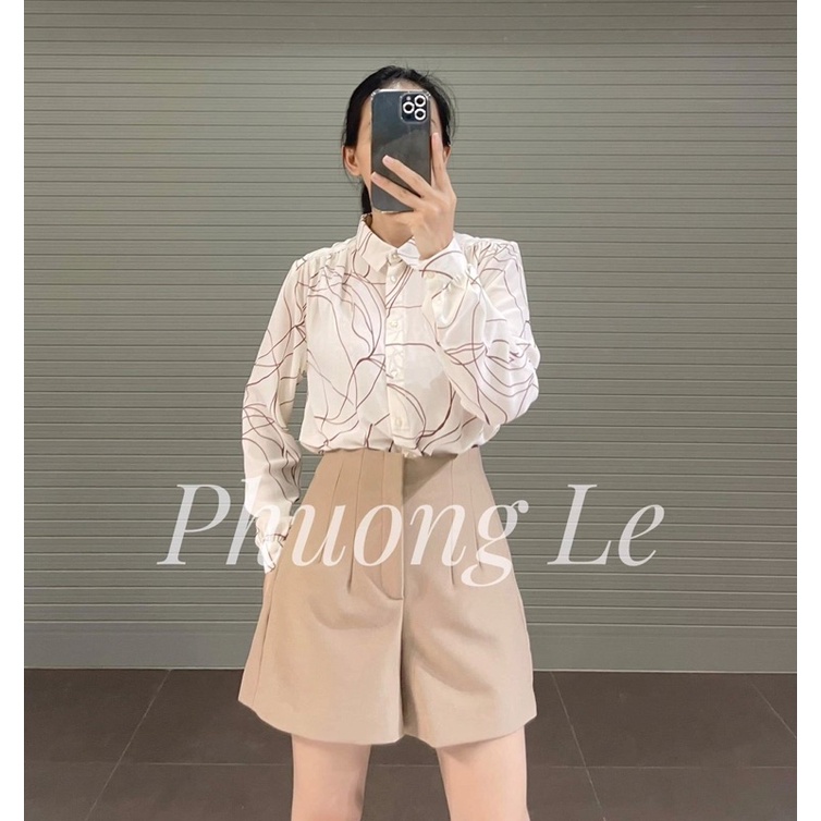 Quần short ZARA màu be