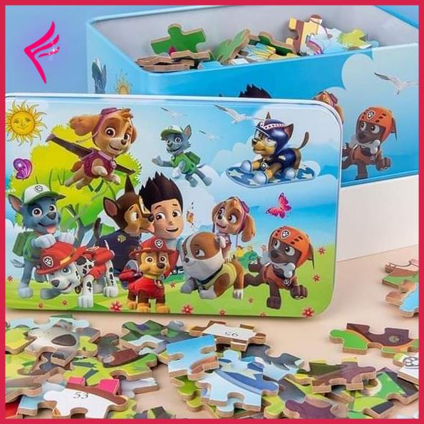 Bộ Tranh Ghép Hình 200 Mảnh Bằng Gỗ Với Nhiều Chủ Đề Cho Bé Từ 5-12 Tuổi