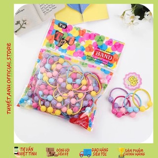 Set 10 Sợi Thun Buộc Tóc❤️Free Size