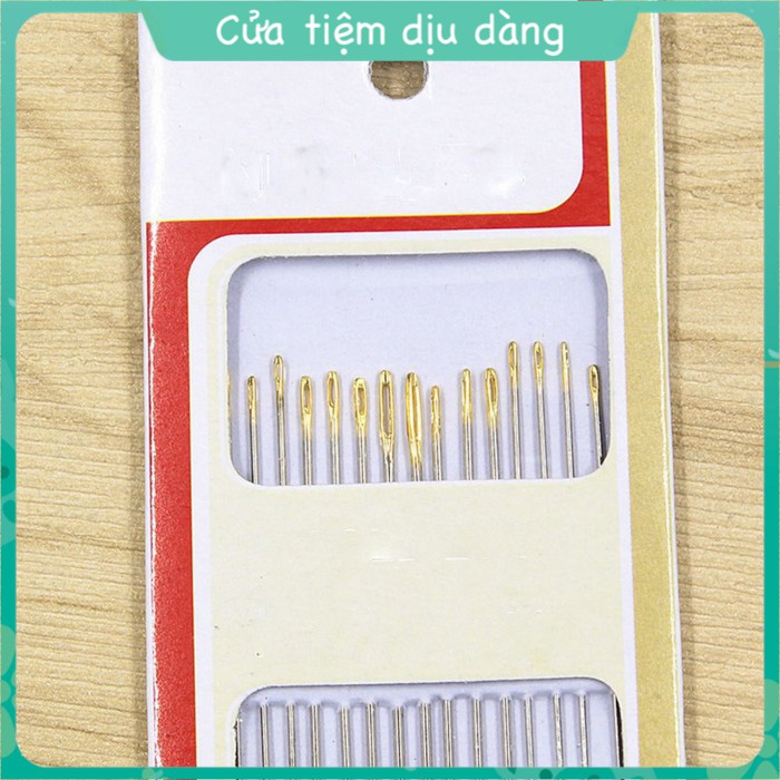 Set 16 mũi kim khâu quần áo nhiều size chuyên dụng