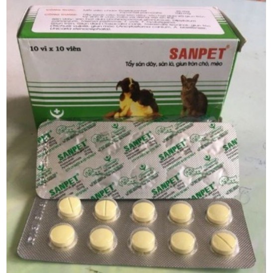 Tẩy giun cho chó