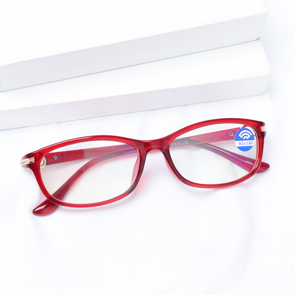 Kính Cận Unisex Gọng PC Siêu Nhẹ Chống Tia Sáng Xanh Có Độ Phân Giải Cao Nhiều Màu Sắc Thời Trang