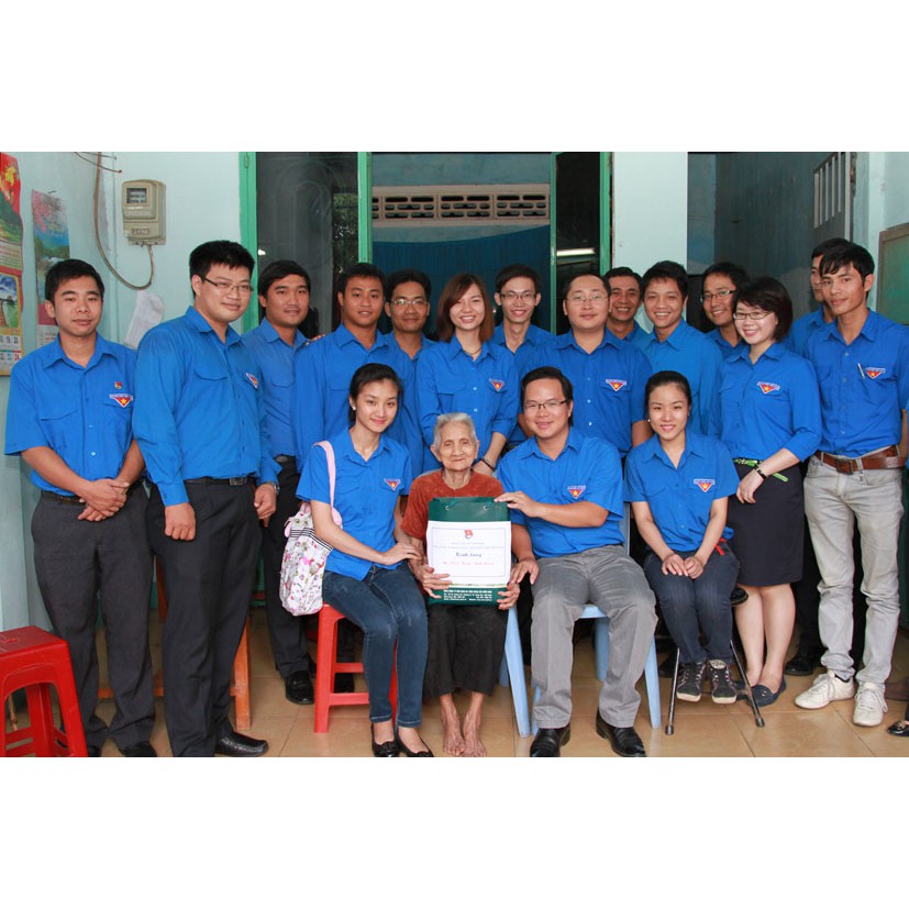 (ÁO ĐOÀN THANH NIÊN TÌNH NGUYỆN DÀI TAY NAM NỮ ) | BigBuy360 - bigbuy360.vn