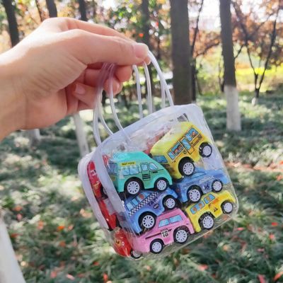 Bộ 6 đồ chơi mô hình oto, cá sấu mini rất dễ thương cho các bé