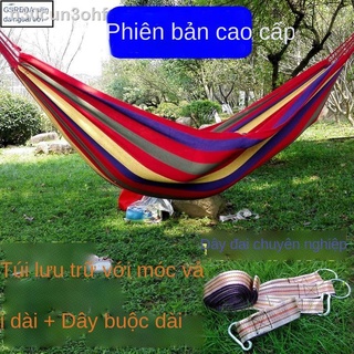 [Đa Năng]☢Giải trí ngoài trời võng ghế đơn đôi vải dày trẻ em sinh viên đại học ký túc xá phòng ngủ cắm trại sân xích đu