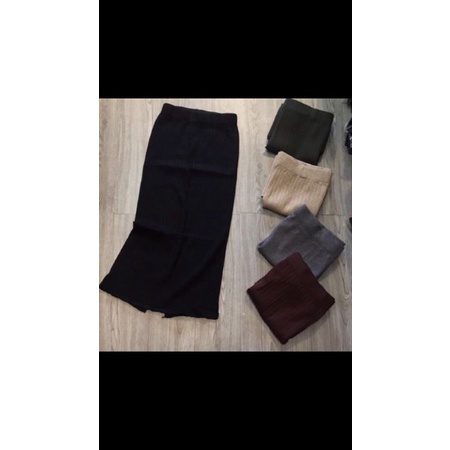 Chân váy len 2hand