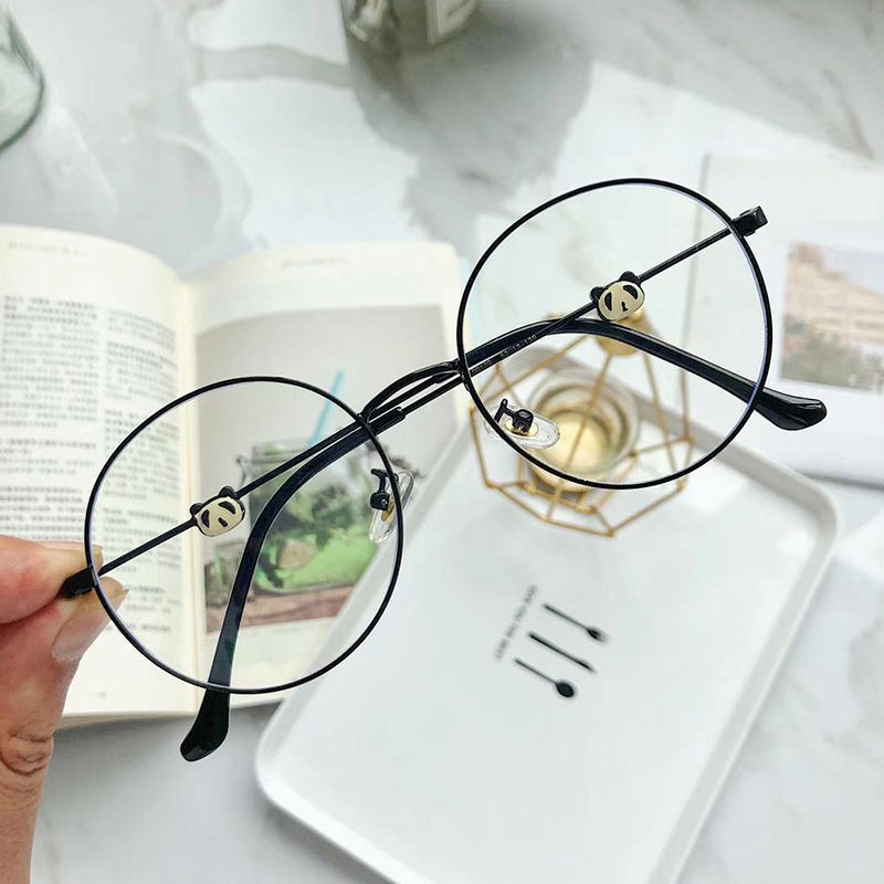 ✴Han edition tide female students prevent myopia glasses blue glass frame anti-radiation web celebrity flat lens can match the restore ancient ways | BigBuy360 - bigbuy360.vn