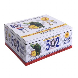 Keo dán sắt 502 Đỉnh Vàng (50 chai x 10g)