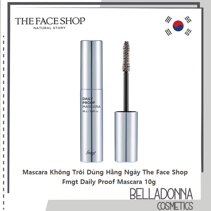 Mascara Không Trôi Dùng Hằng Ngày The Face Shop Fmgt Daily Proof Mascara 10g