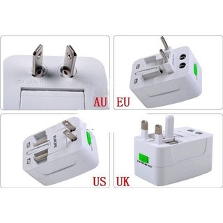 Ổ Cắm Du Lịch Đa Nămg, Ổ Cắm Chuyển Đổi Các Chuẩn EU, MỸ, ÚC, NHẬT, Ổ Cắm Dùng Được Trên 200 Quốc Gia Trên Thế Giới