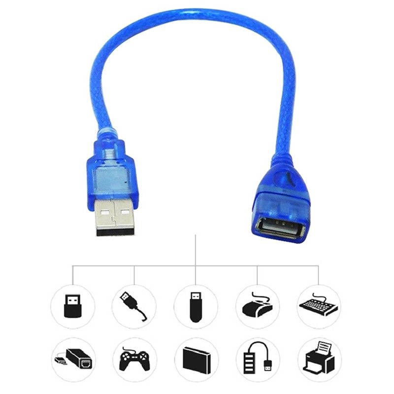 Dây cáp nối dài USB 2.0 loại A đầu cái sang đầu đực