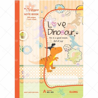 Vở kẻ ngang Klong Dream - 200 trang; MS 865 - sỉ ib