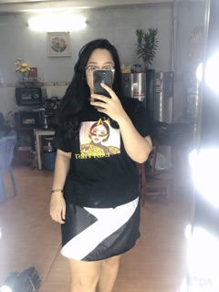 Set Áo Thun Cô Gái + CV Da Bigsize (Có Ảnh Thật)