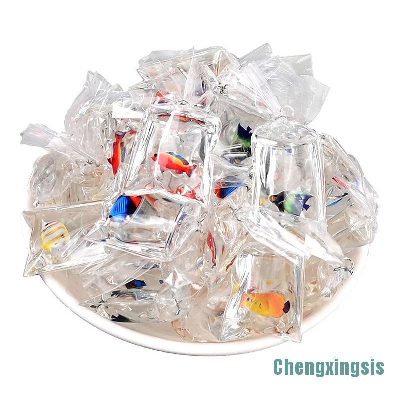 1 Chìa Khóa Nhựa Hình Cá Vàng Diy