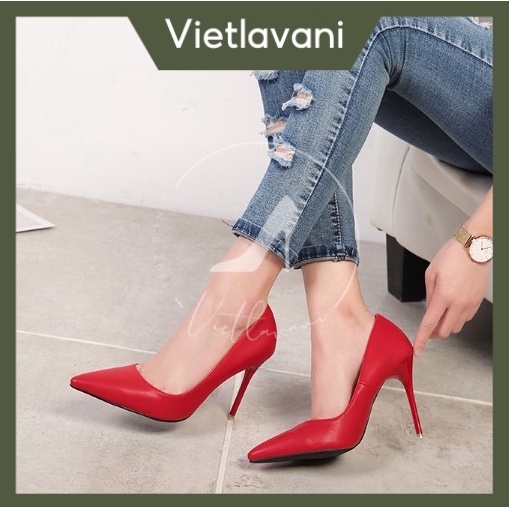 Giày cao gót thời thượng cao cấp 7cm TTC12