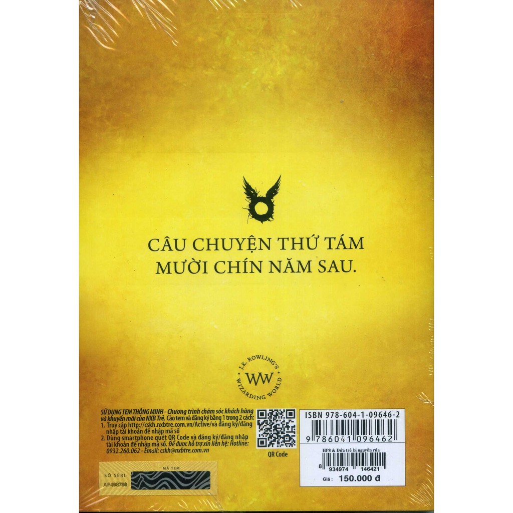 Sách Harry Potter Và Đứa Trẻ Bị Nguyền Rủa (Phần Một Và Hai) | BigBuy360 - bigbuy360.vn