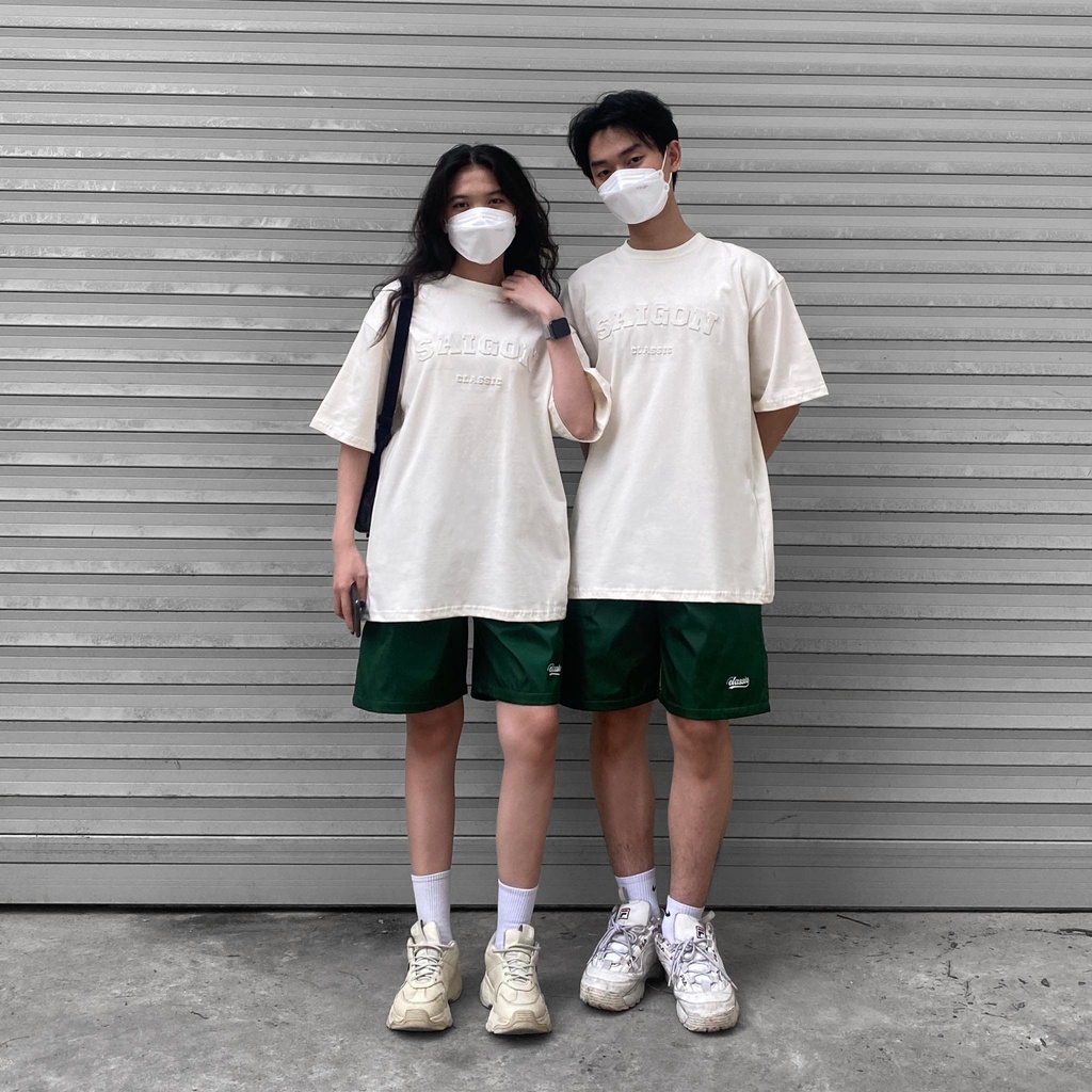 ÁO THUN FF FORM RỘNG SIGNATURE SAIGON CLASSIC TEE,VẢI THUN 2 CHIỀU COTTON 250GSM