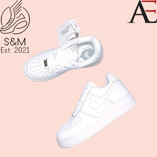 Giày_Nike, Giày AF1 Trắng Hàng Cao Cấp Full Box + Bill | BigBuy360 - bigbuy360.vn