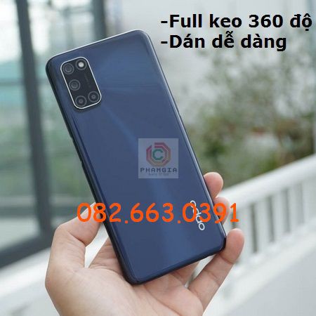 Dán PPF bóng, nhám cho Oppo A52 màn hình, mặt lưng, full lưng viền siêu bảo vệ