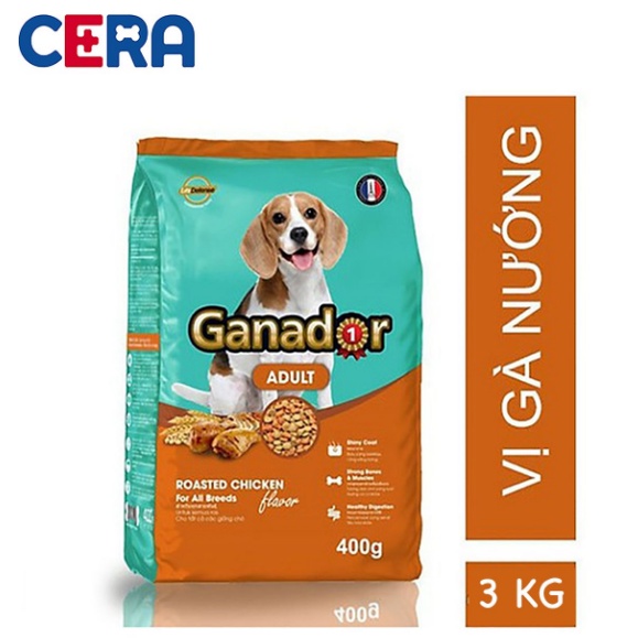 Thức Ăn Cho Chó Lớn - Ganador Adult - Thịt Gà - 3kg