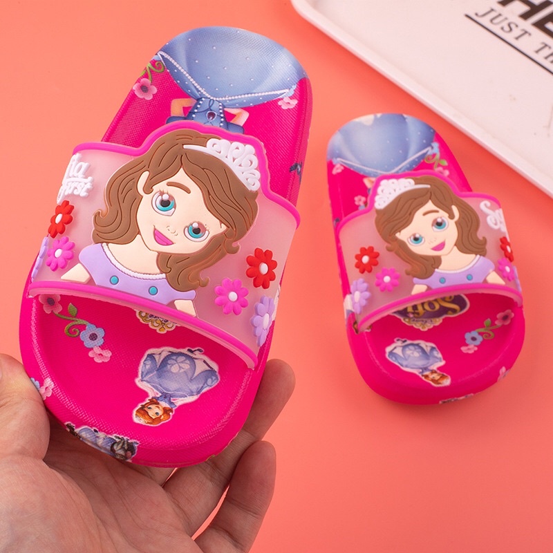 Dép lê công chúa Sofia cho bé gái size 21-35