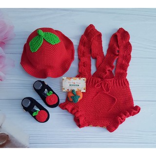 Yếm xinh cho bé gái handmade