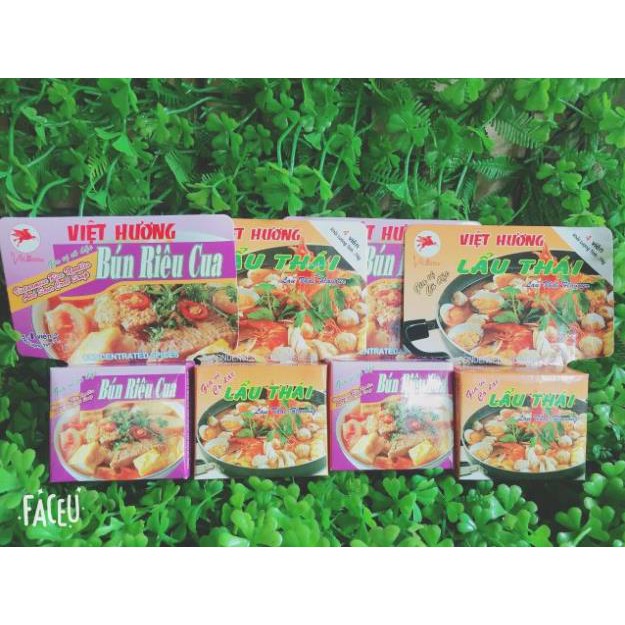 Viên gia vị cô đặc nấu bún riêu cua cực ngon