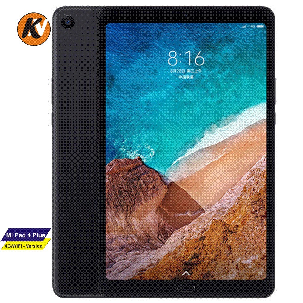 Máy tinh bảng Xiaomi Mi Pad 4 Plus 64GB Ram 4GB (Version 4G/LTE - Wfii) - Hàng nhập khẩu | WebRaoVat - webraovat.net.vn