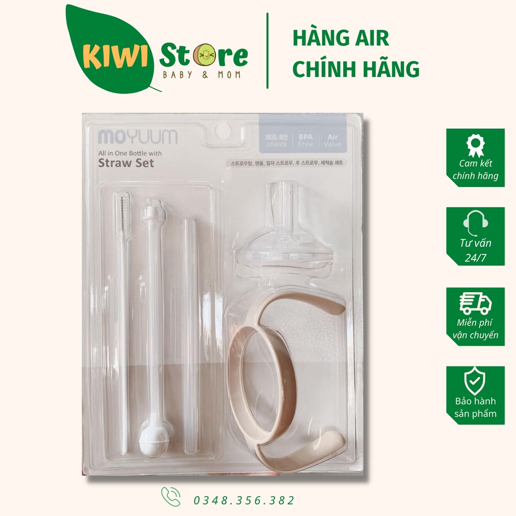 (CHÍNH HÃNG) Bộ chuyển đổi sang bình nước Moyuum 170ml&amp;270ml Hàn Quốc