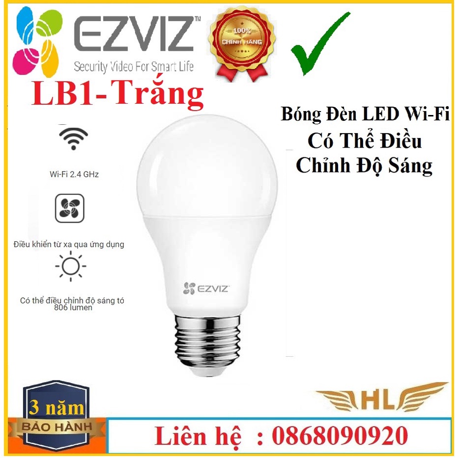 Ổ Cắm Wifi Ezviz T30-10A-EU Thông Mình Bật Tắt Thiết Bị Điện Qua Điện Thoại , Ezviz T30-10B-UE, LB1-Đèn màu- Chính Hãng