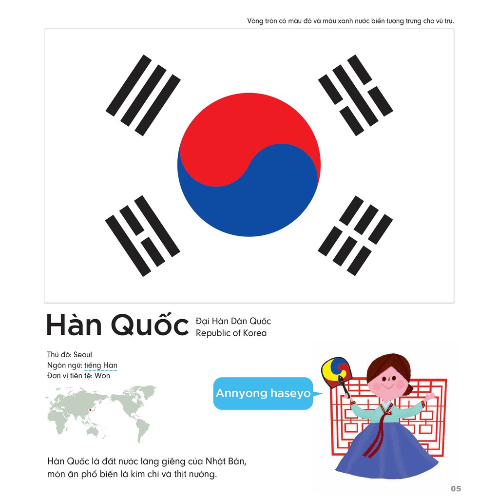 Sách Cuốn sách tranh đầu tiên về Quốc kỳ